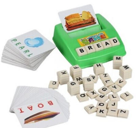 Learn English Word Puzzle Toy