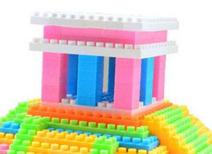 Colorful Plastic Kid Puzzle Educational Building Blocks