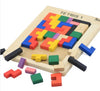 Tetris Children Intelligent Wooden Building Blocks
