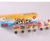 Stacking Shape Geometry Blocks Train